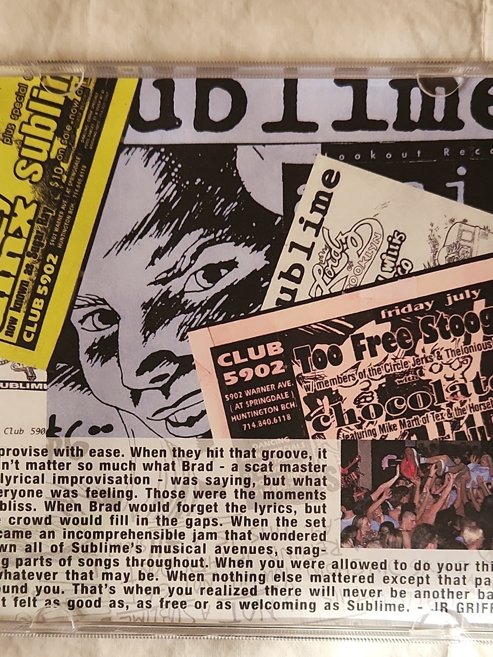 Sublime LIVE In Concert CD - Multi-Color Cover - Picture 2 of 5